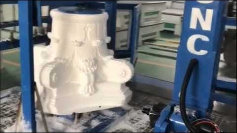 polyurethane foam cutting machine cnc engraving machine with 5 axis