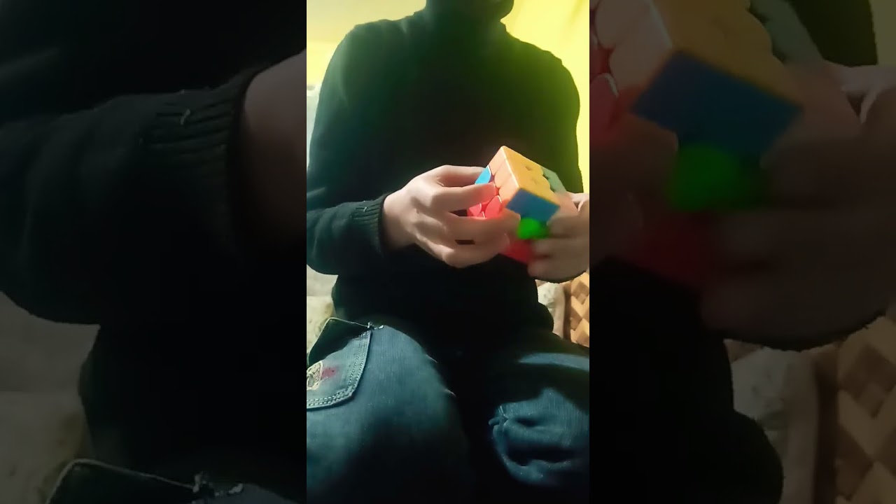 how to make indian flag on cube 3 by 3 