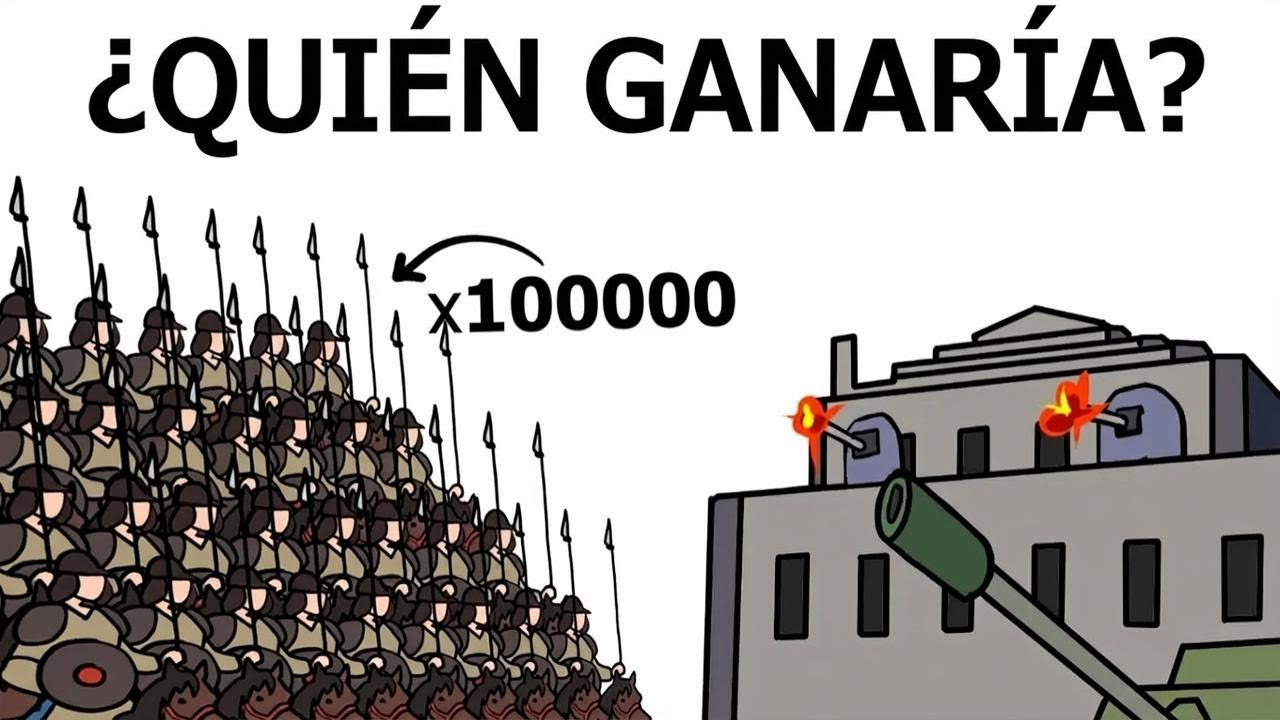 ¿Qué pasaría si 100,000 jinetes mongoles atacaran una base militar moderna?
