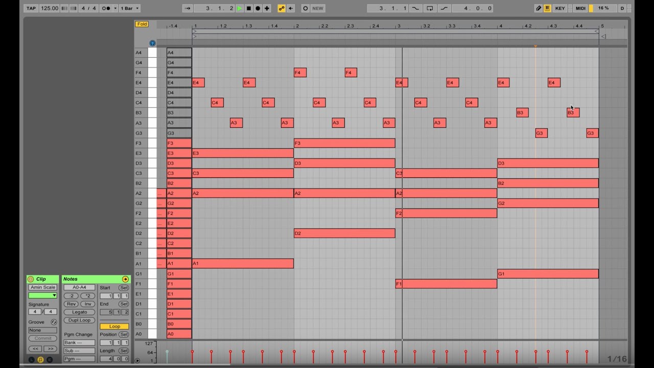 Writing an EDM Melody in A-Minor Scale (Music Theory, Hacks, Tricks ...