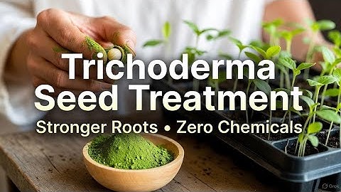 Trichoderma Seed Treatment. Trichoderma Seed Boost/Prevent Rot & Speed Up Germination #Trichoderma