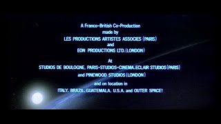 Les Productions Artistes Associes/Eon Productions/Mgm Online/Warning Screen/Dvcc (1979/2000)