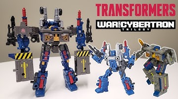Transformers WFC Custom Combiner featuring Overair (Airwave) and Cog