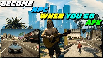 Free NPC AFK Script FiveM | Become NPC when go AFK | BM-CUSTOMS | QBCore/ESX | FiveM Tutorial #101