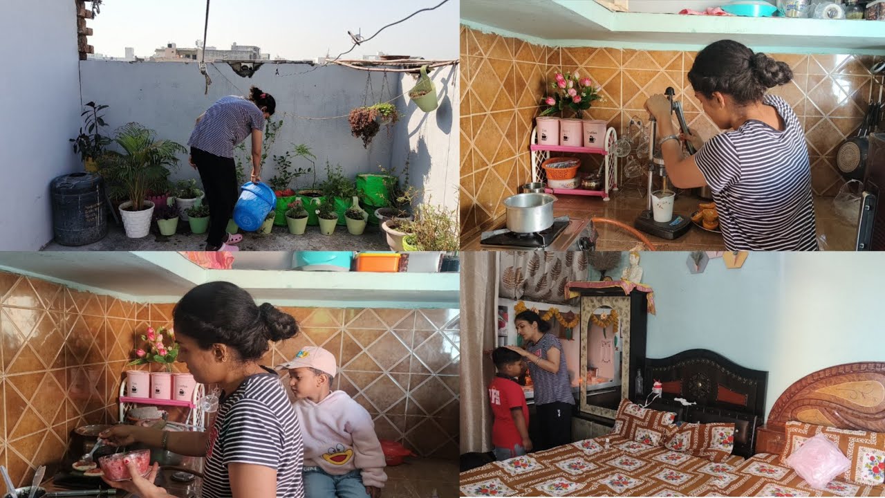 💁Daily routine vlog | Indian housewife vlogger | morning routine vlog | live simply with nina 🌺