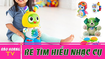 Bé tìm hiểu các loại nhạc cụ âm nhạc | Children Learning a Musical Instrument