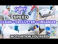 *EXTREME*  CLEAN + DECLUTTER + ORGANIZE WITH ME 2021 | SPEED CLEANING MOTIVATION | CLEANING ROUTINE