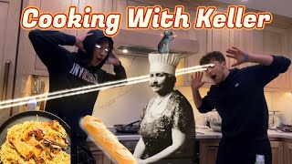 Cooking With Keller (INSANE CHALLENGE!!!!)