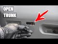 Как открыть багажник BMW X5 E53 при севшем или разряженном аккумуляторе