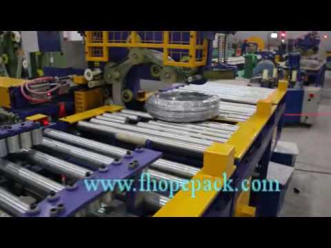 Horizontal Orbital Stainless Steel Coil Wrapping Machine