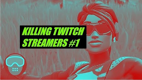 Twitch streamer reactions to me killing them with my POV! #1