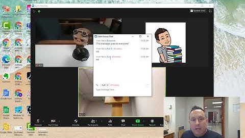 Quick Tip - Chatting Privately in Zoom