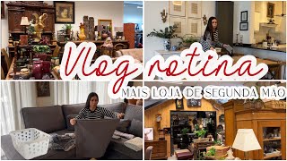 Vlog rotina de casa (Bélgica) mais loja de segunda mão