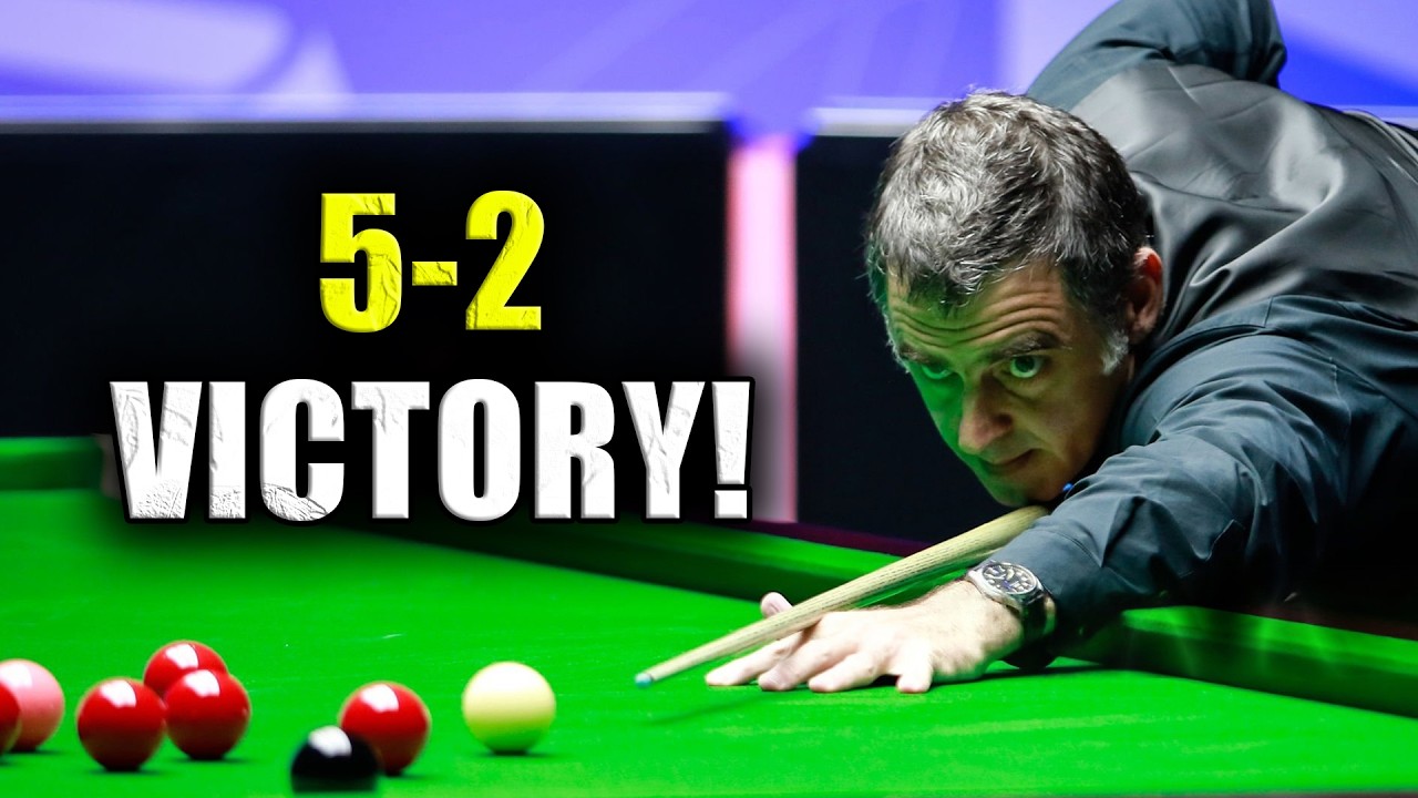 Ronnie O'Sullivan Comfortably Beat His Inexperienced Opponent!
