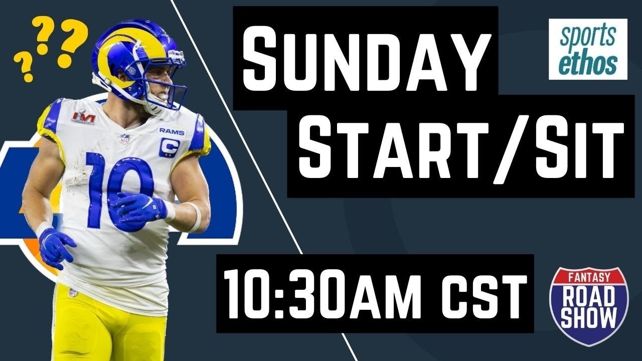 Sunday Start/Sit Week 5 YouTube