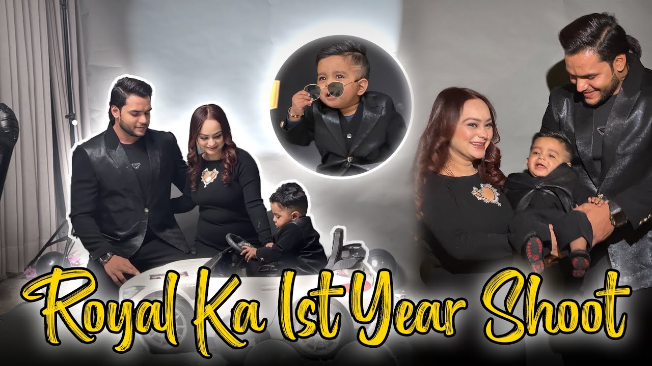 Royal Ka 1st Year Shoot | Karnaliya Vlogs #baby#viralvideo