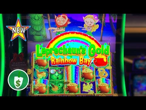 ⭐️ New - Leprechaun's Gold Rainbow Bay slot machine, bonus