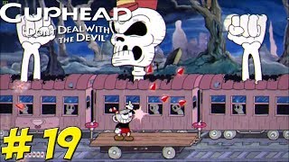 Cuphead! Co-Op Part 19: Railroad Wrath! - YoVideogames