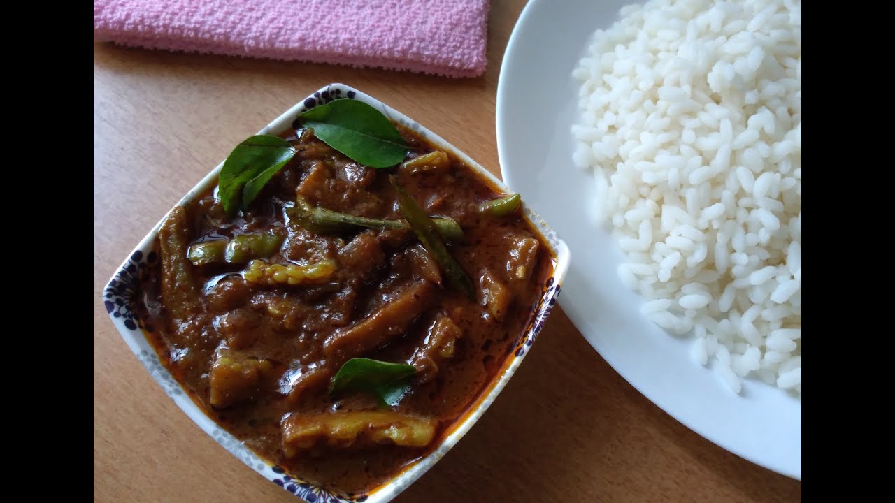 pavakka theeyal/ side dish for rice/ YouTube