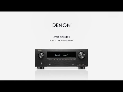 Amplificateur Home Cinéma Denon AVR-X550BT Noir - Ampli home cinéma