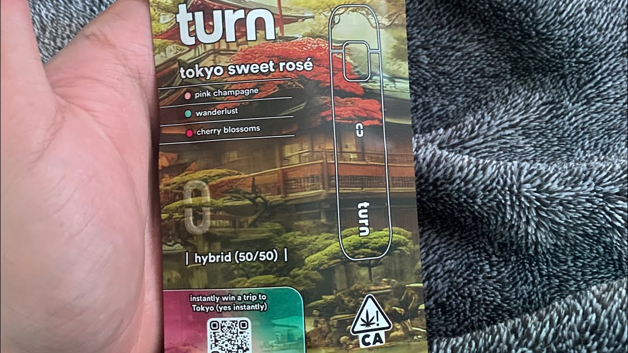 NEW TOKYO SWEET ROSE TURN DISPOSABLE! TURN FULL GRAM HYBRID DISPOSABLE REVIEW | OFF THE RADAR REVIEW