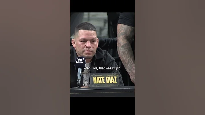 Nate Diaz gets heated with disrespectful Jake Paul employee posing as a reporter #shorts