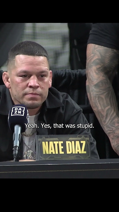 Nate Diaz gets heated with disrespectful Jake Paul employee posing as a reporter #shorts
