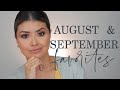 AUGUST AND SEPTEMBER BEAUTY FAVORITES 2021 | HAIR CARE, SKIN CARE, & MAKEUP!