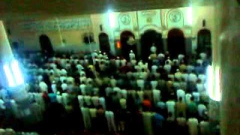 دعاء للقارئ إبراهيم أيت لحسن بمسجد الفردوس(وجدة)