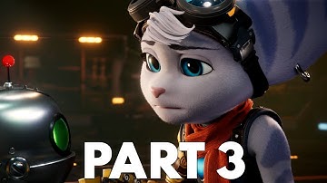 RATCHET AND CLANK RIFT APART Gameplay Walkthrough Part 3 - RIVET | No Commentary (Playstation 5)