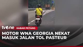 Foreigner Who Rushed onto Toll Road Was Warned by Officers | Evening News