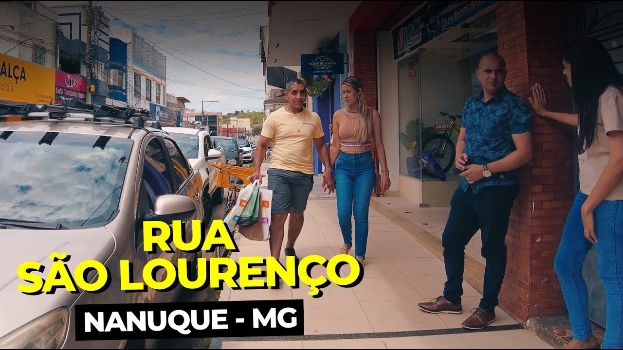 RUA SÃO LOURENÇO | CENTRO | NANUQUE | NA RUA 4K - YouTube