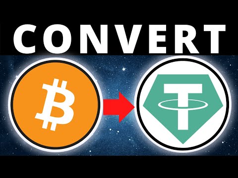 How To Convert Bitcoin BTC To USDT On Binance 