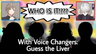 chronoir guesses livers with voice changers | Nijisanji eng subs