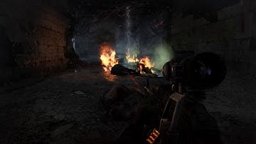 Metro Last Light Redux - PC Walkthrough Part 24: Bridge