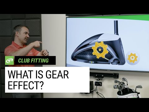 What is gear effect in golf?