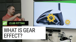 What is gear effect in golf?