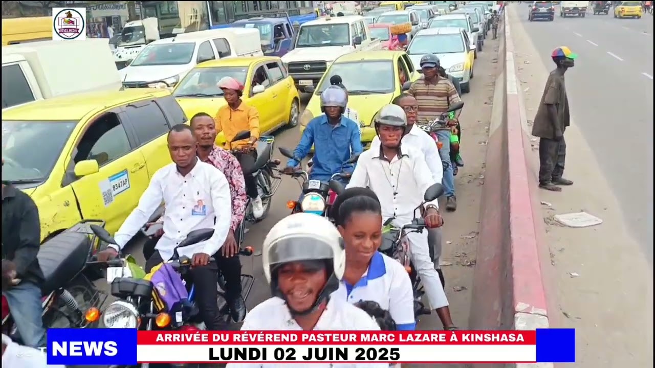 ARRIVÉE DU RÉVÉREND PASTEUR MARC LAZARE
