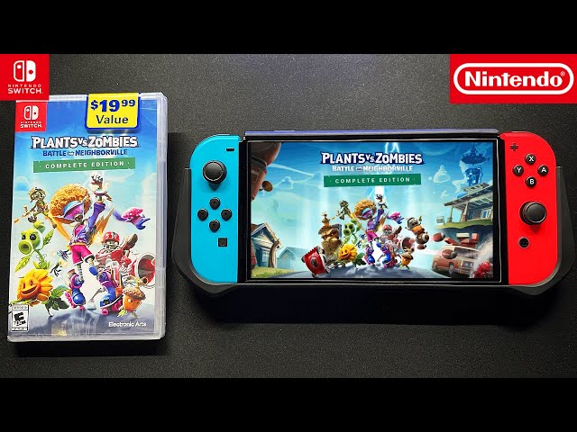 Unboxing Plants vs Zombies Battle for Neighborville - Nintendo