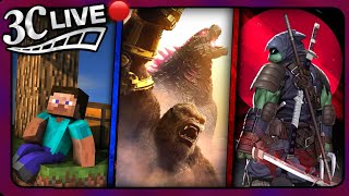 3C Live - Minecraft Movie Wraps Filming, Monsterverse Spin-Offs, Best & Worst Cinemacon