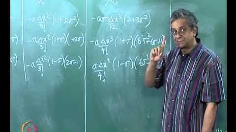 Mod-01 Lec-19 Effect of higher derivative terms on Wave equation