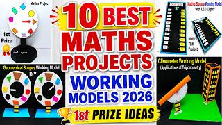 10 best maths working models for maths exhibition 2026 - diy - diypandit  -  DIY pandit