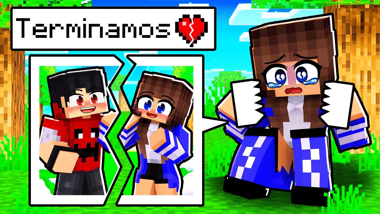 MIIKA e P3DRU TERMINARAM o NAMORO no Minecraft ◂Miika▸