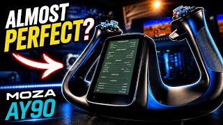 FINALLY an AFFORDABLE Force Feedback YOKE! But There's a Catch... | MOZA AY90 Review & Comparison