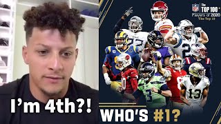 NFL Players REACT to Top 100 Player Rankings