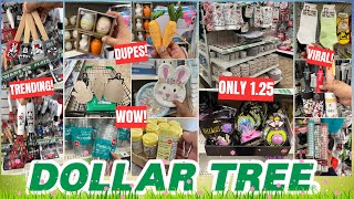 DOLLAR TREE THESE ARE SELLING OUT‼️$1.25 Tree Spring Easter and Viral Finds! Shop With Me🎀✨#new