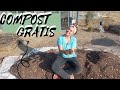 Toneladas de compost gratis.