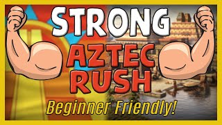 Strong Aztec Rush for Beginners! | Age of Empires 3: Definitive Edition