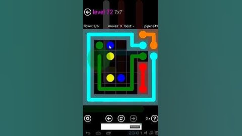 Flow Free - 7 x 7 Mania Level 72