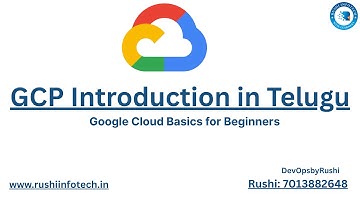 GCP Introduction in Telugu | Google Cloud Basics for Beginners | DevOps by Rushi
